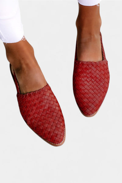 Evelyn™ | Hand-Braided Ballerina Flats