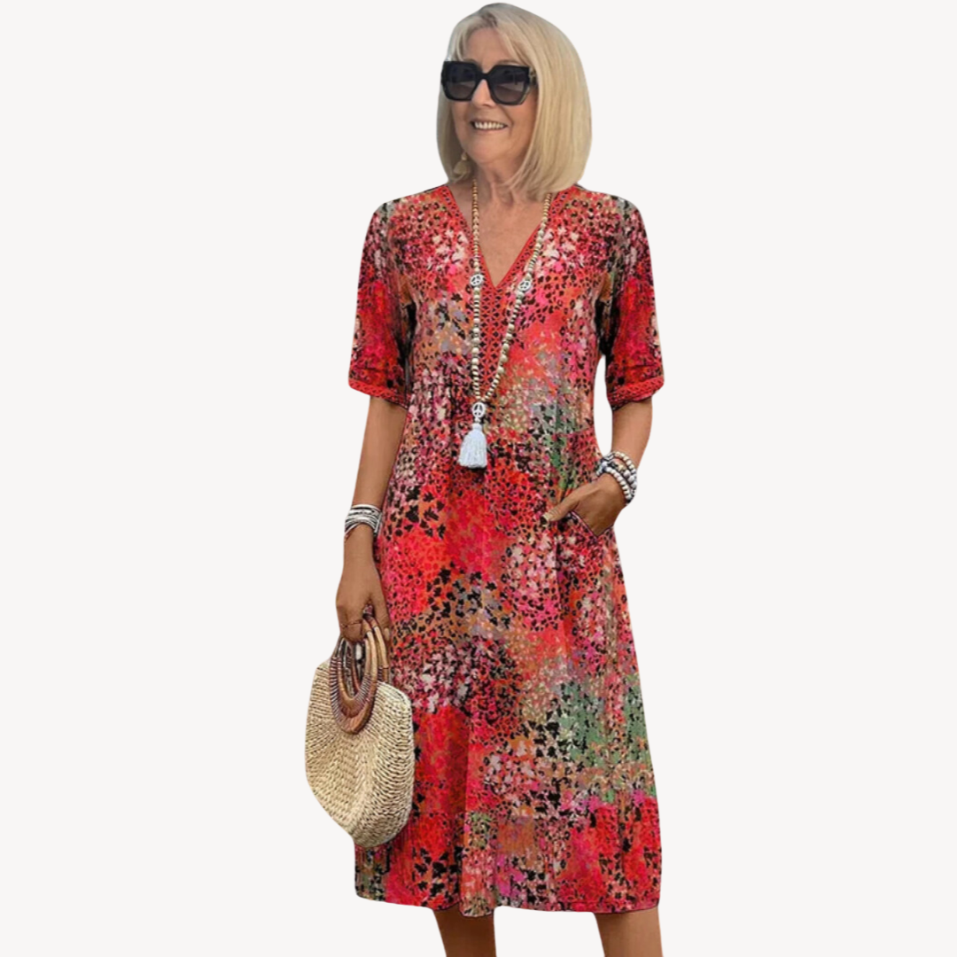 Anwen™ | Women's Cotton Boho Dress
