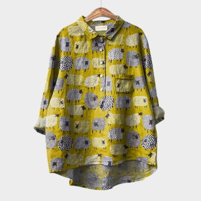 Violetta™ | Oversized Floral Shirt